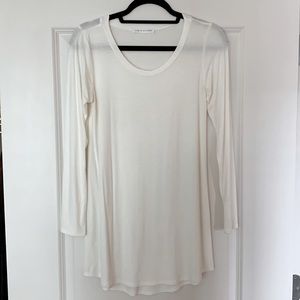 Long Sleeve White Top